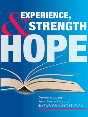 cover image of Experience, Strength and Hope